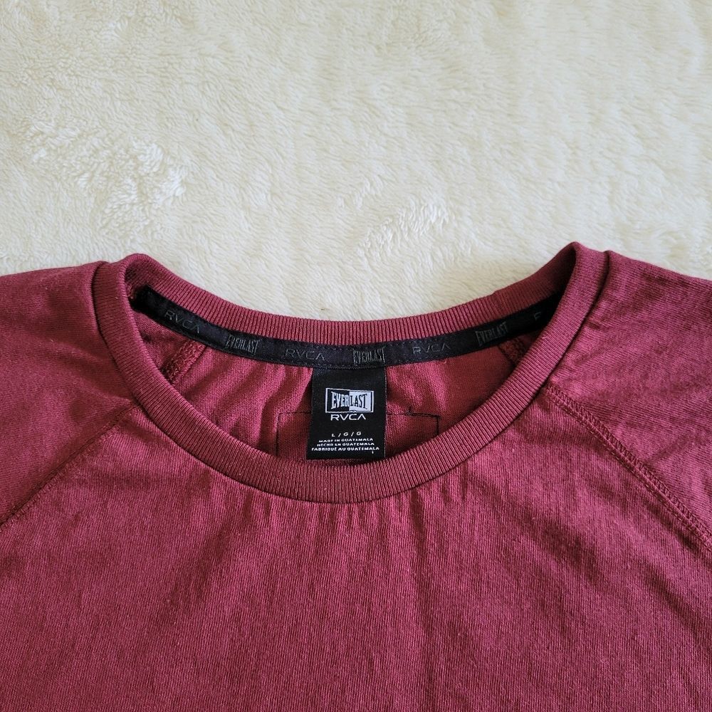 RVCA🏄& Everlast🥊Collab Raglan Muscle💪Tee - NWT - Picture 13 of 14